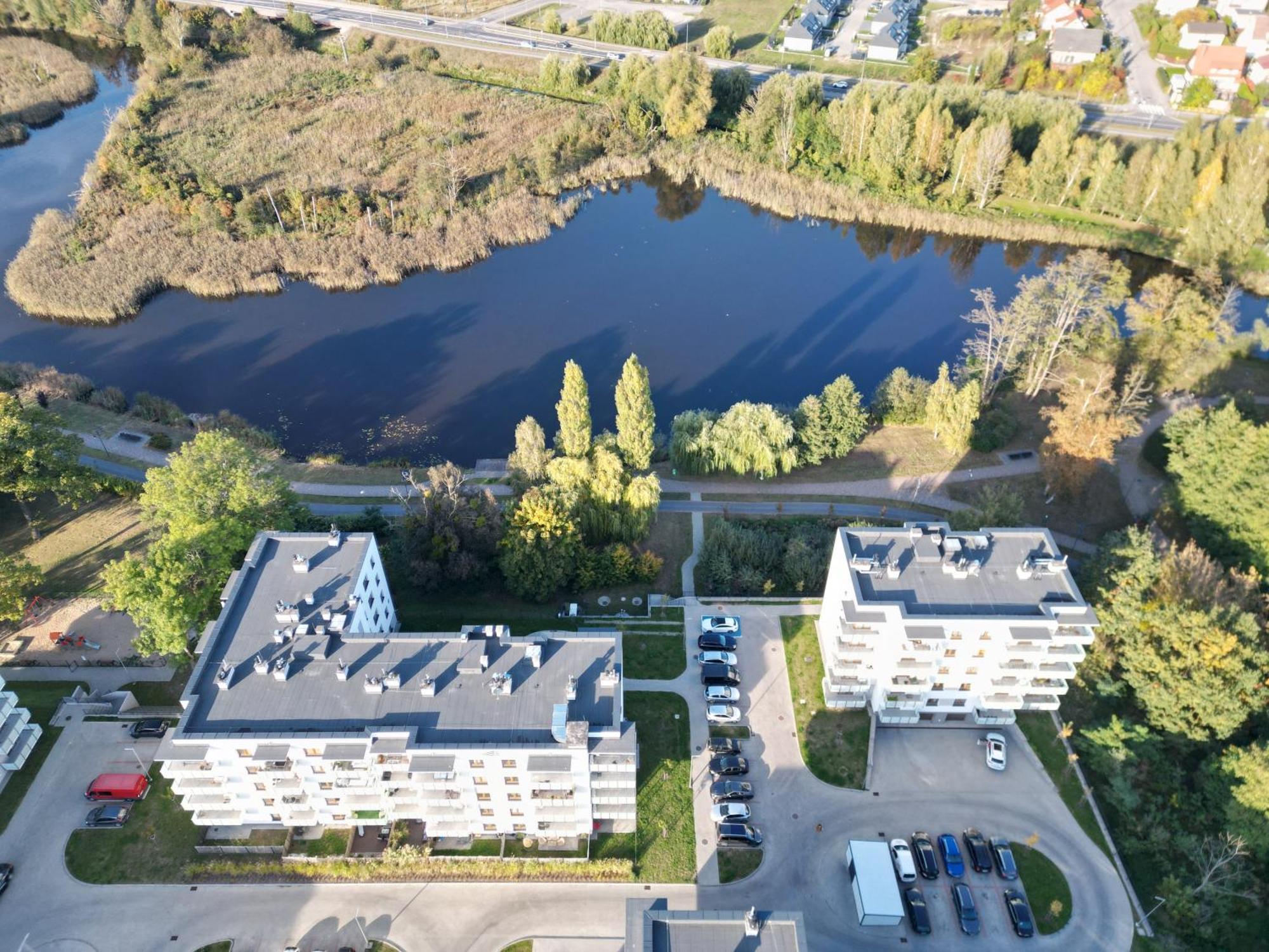 Over The River - Widok Na Rzeke, Przy Parku, Parking, Winda, Netflix I Max, Centrum Iława Kültér fotó